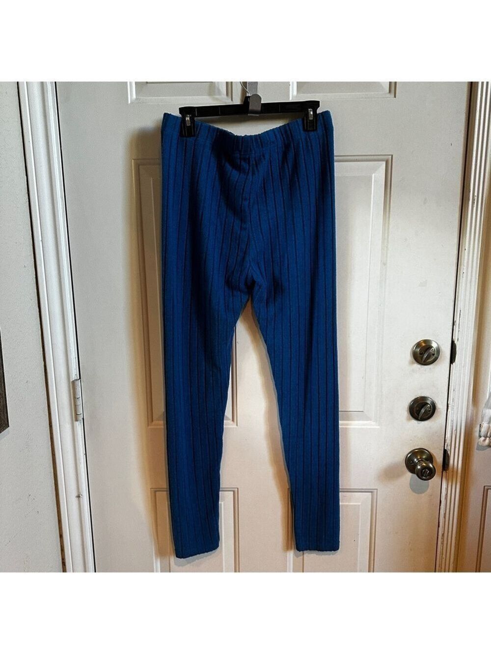 Blue Ribbed Knit Set XL - Picture 9 of 13
